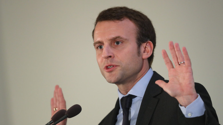 Emmanuel Macron Visits Berlin
