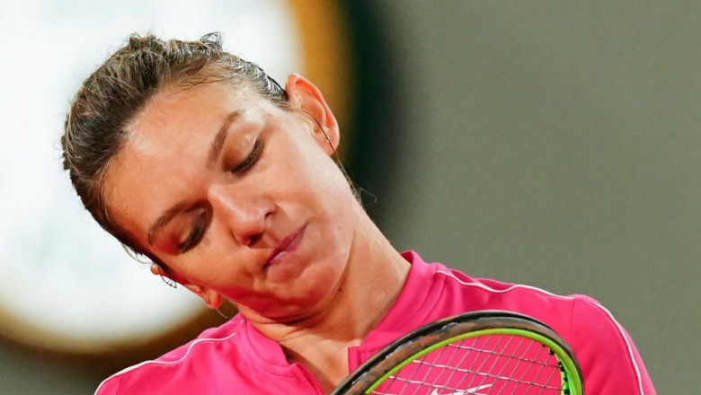 halep suparata pe teren